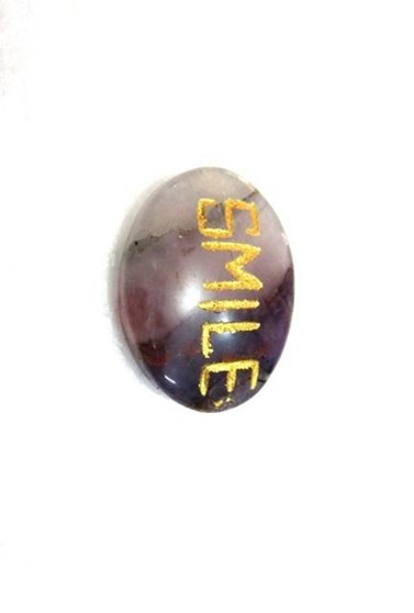 Picture of Amethyst SMILE Pocket Stone