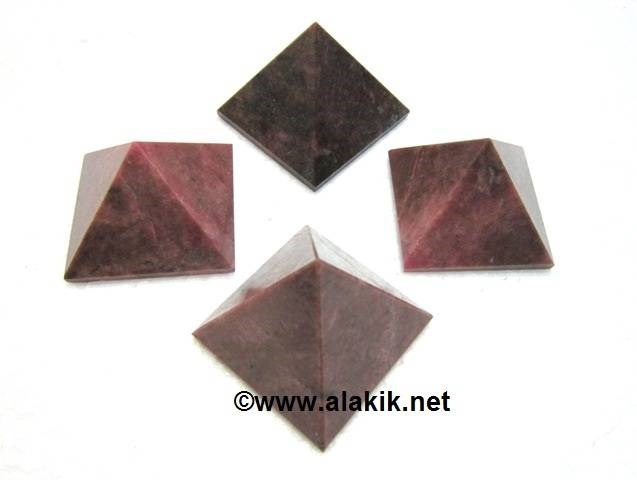 Picture of Rhodonite Big Pyramids