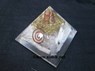 Picture of Orgone Selenite Reiki Pyramid With Crystal pencil, Picture 1