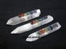Picture of Natural Selenite Points with Chakra stones, Picture 1
