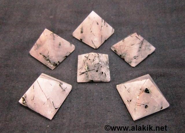 Picture of Black Rutile Pyramids 22-28mm