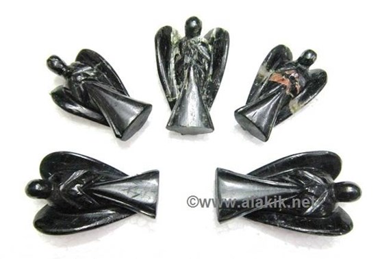 Picture of African Black Tourmaline 2 Inch Angels