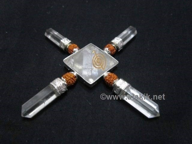 Picture of Crystal Choko Reiki Pyramid Rudraksha Generator