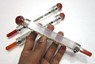 Picture of Chakra Selenite Healing Wands With Red Cornelian Ball Pencil, Picture 1
