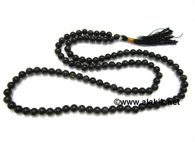 Picture of Black Obsidian Japa Mala