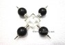 Picture of Black Agate Ball Generator with Crystal Pyramid, Picture 1