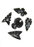 Picture of Mix Design Black Obsidian Carved Arrowheads, Picture 1