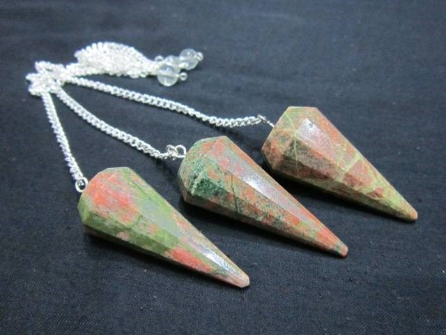 Picture of Unakite Facet Pendulum