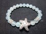 Picture of Aquamarine Elastic Bracelet with Star Fish, Picture 1