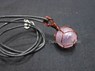 Picture of Amethyst Copper Wire Wrapped Ball pendant with cord, Picture 1