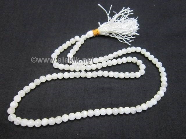 Picture of Rainbow Moonstone Japa Mala