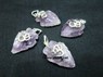Picture of Amethyst Arrowhead Pendant with OM, Picture 1