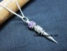 Picture of Amethyst Buddha bullet Point Necklace, Picture 1