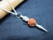 Picture of Rudraksha Buddha bullet Point Necklace