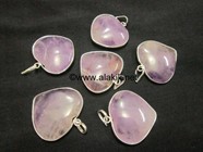 Picture of Amethyst Heart Shape Ring Pendant