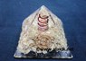 Picture of Aragonite Orgone Pyramid With Copper Coil, Picture 1