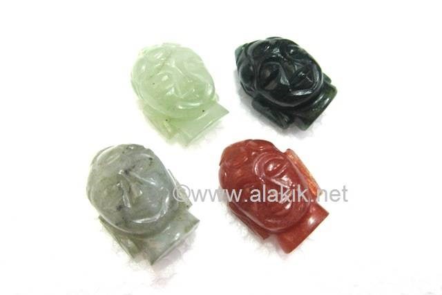 Picture of Mix Gemstone Buddha Heads