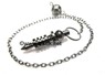 Picture of Baby Isis Black Metal Wiccan Pendulum, Picture 1
