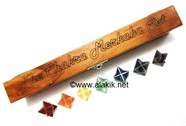 Picture of Laser Itched The Chakra Merkaba Star Set box