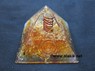 Picture of Amber Orgone Pyramid Copper Coil, Picture 1