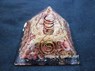 Picture of Genine Ruby Orgone Pyramid with Copper Coil, Picture 1