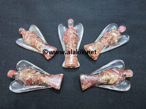 Picture of Genuine Ruby 2inch Orgonite Angels