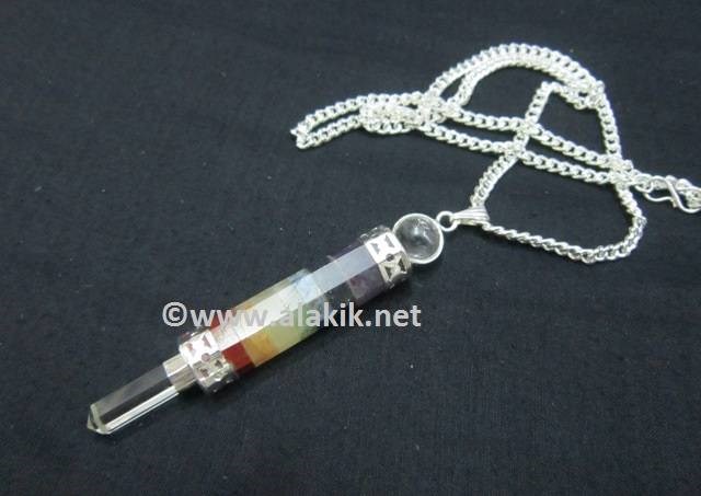 Picture of Bonded Chakra Wand necklace