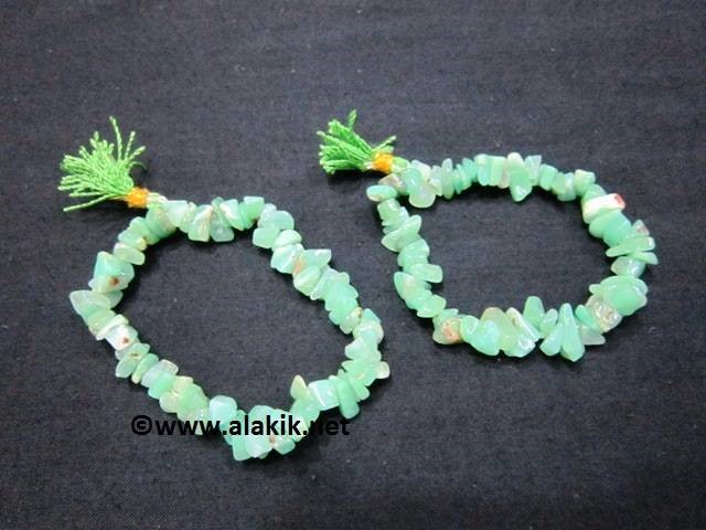 Picture of Chrysophrase Chips Power Bracelet