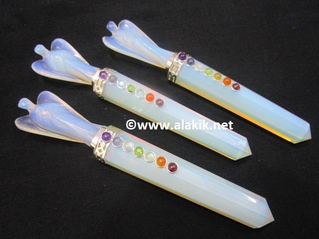 Picture of Opalite Chakra Angel Healing Wand