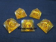 Picture of Amber Baby Orgone Pyramid