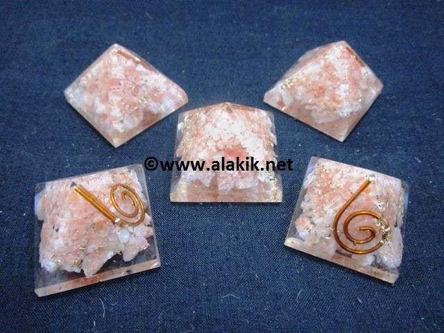 Picture of Sunstone Baby Orgone Pyramid