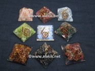 Picture of Mix High Grade stone Baby Orgone Pyramid