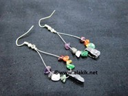 Picture of Chakra Chips Raw Tourmaline Earrings