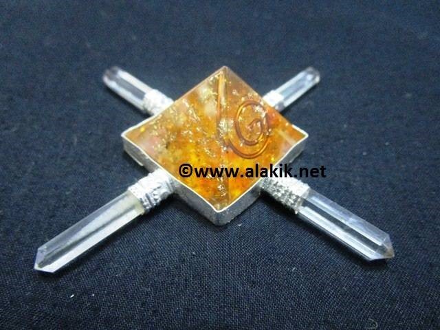 Picture of Amber Orgone Pyramid Generator