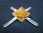 Picture of Amber Orgone Pyramid Generator