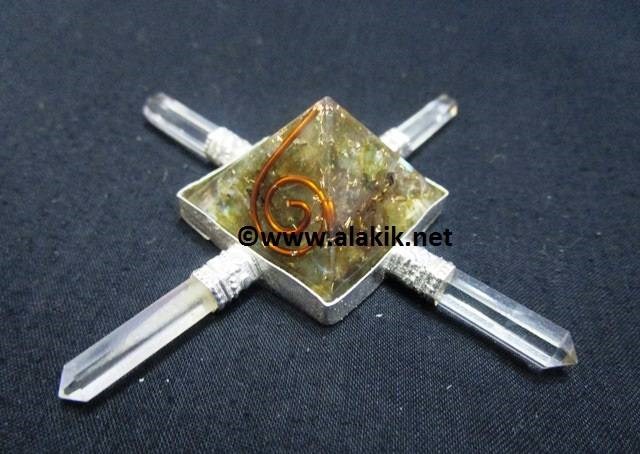 Picture of Labradorite Orgone Pyramid Generator