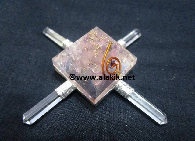 Picture of Purple Flourite Orgone Pyramid Generator