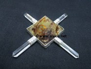 Picture of Septarian Orgone Pyramid Generator