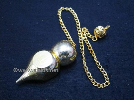Picture of Ball and point 2pc  Golden  pendulum