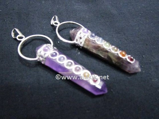 Picture of Amethyst Chakra Dpoint Pendant