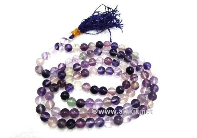 Picture of Purple Fluorite Japa Mala