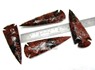 Picture of 5 inch Mahogany Obsidian Arrowheads, Picture 1