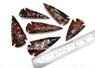 Picture of 3 inch Mahogany Obsidian Arrowheads, Picture 1