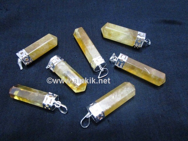 Picture of Citrine Cap Pencil Pendant