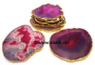 Picture of Pink Onyx Coasters