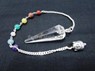 Picture of Crystal 6 Facet pendulum with Chakra Buddha Chain, Picture 1