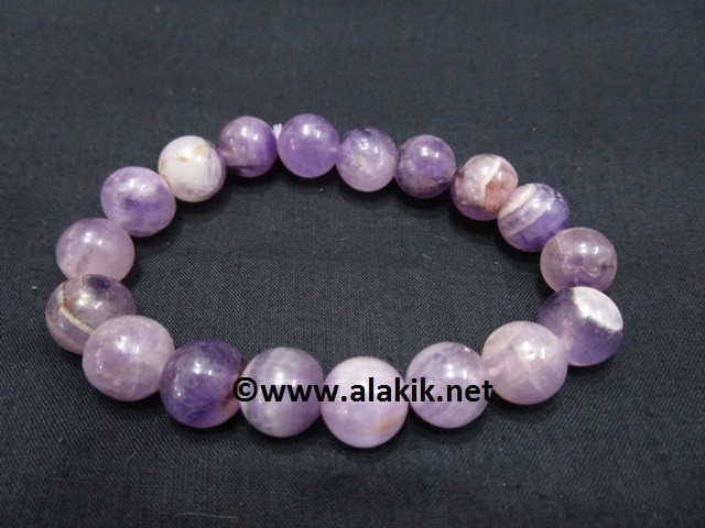 Picture of Amethyst 10mm Elastic Bracelet