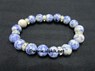 Picture of Sodalite 10 mm Bracelet with Diamond Ring, Picture 1