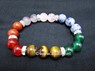 Picture of Chakra 10mm Elastic Bracelet with Diamond ring, Picture 1