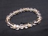 Picture of 8mm Facetted Crystal Quartz Bracelet with Diamond Ring, Picture 1
